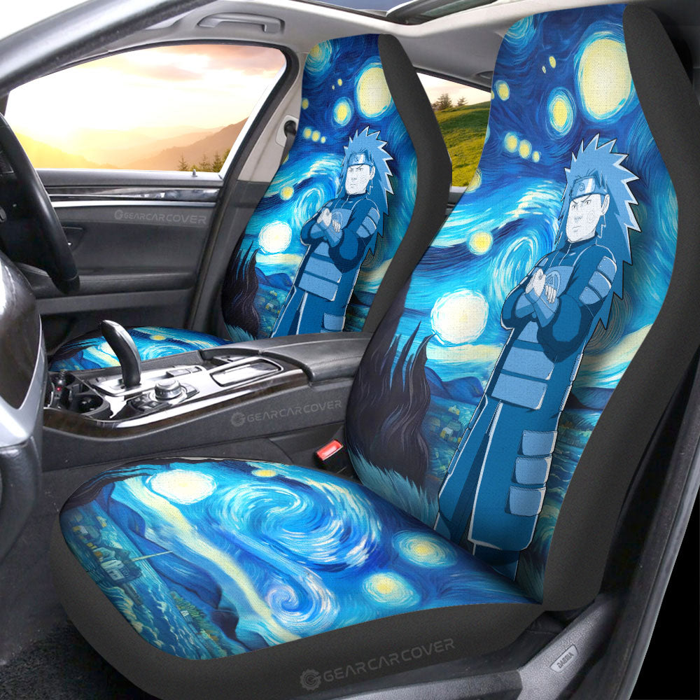 Akimichi Chouji Car Seat Covers Custom Starry Night Styles - Gearcarcover - 1