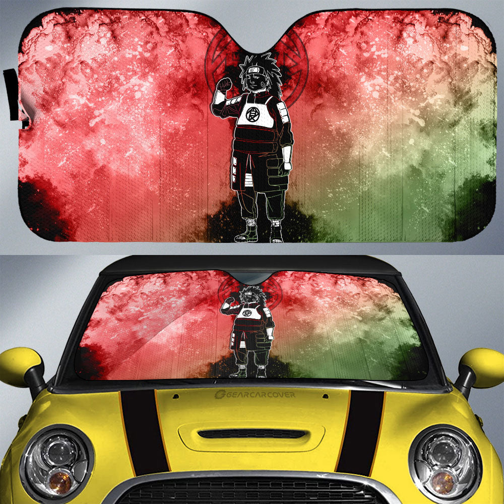 Akimichi Chouji Car Sunshade Custom Anime Car Accessories - Gearcarcover - 1