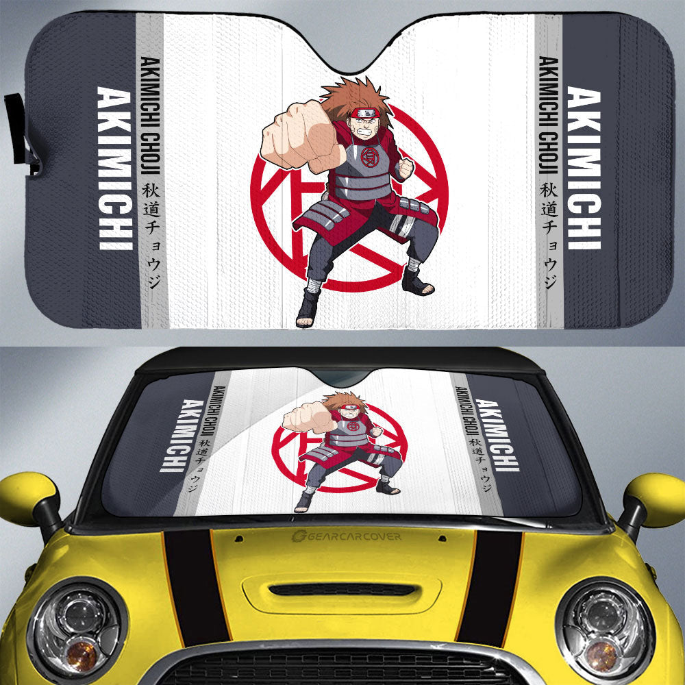 Akimichi Chouji Car Sunshade Custom Car Accessories - Gearcarcover - 1