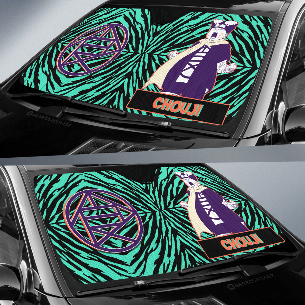 Akimichi Chouji Car Sunshade Custom - Gearcarcover - 3