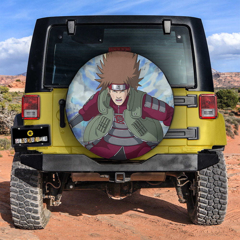 Akimichi Chouji Spare Tire Covers Custom For Anime Fans - Gearcarcover - 3