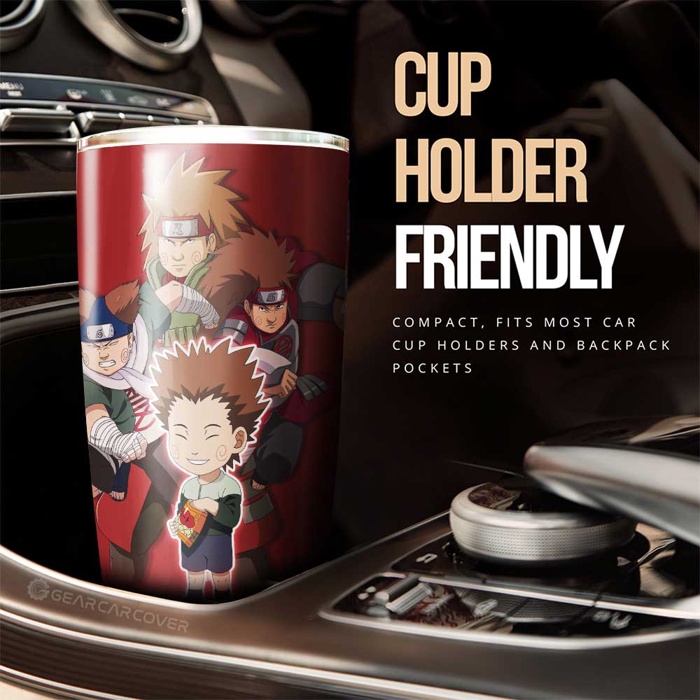 Akimichi Chouji Tumbler Cup Custom Anime Car Accessories For Fans - Gearcarcover - 2