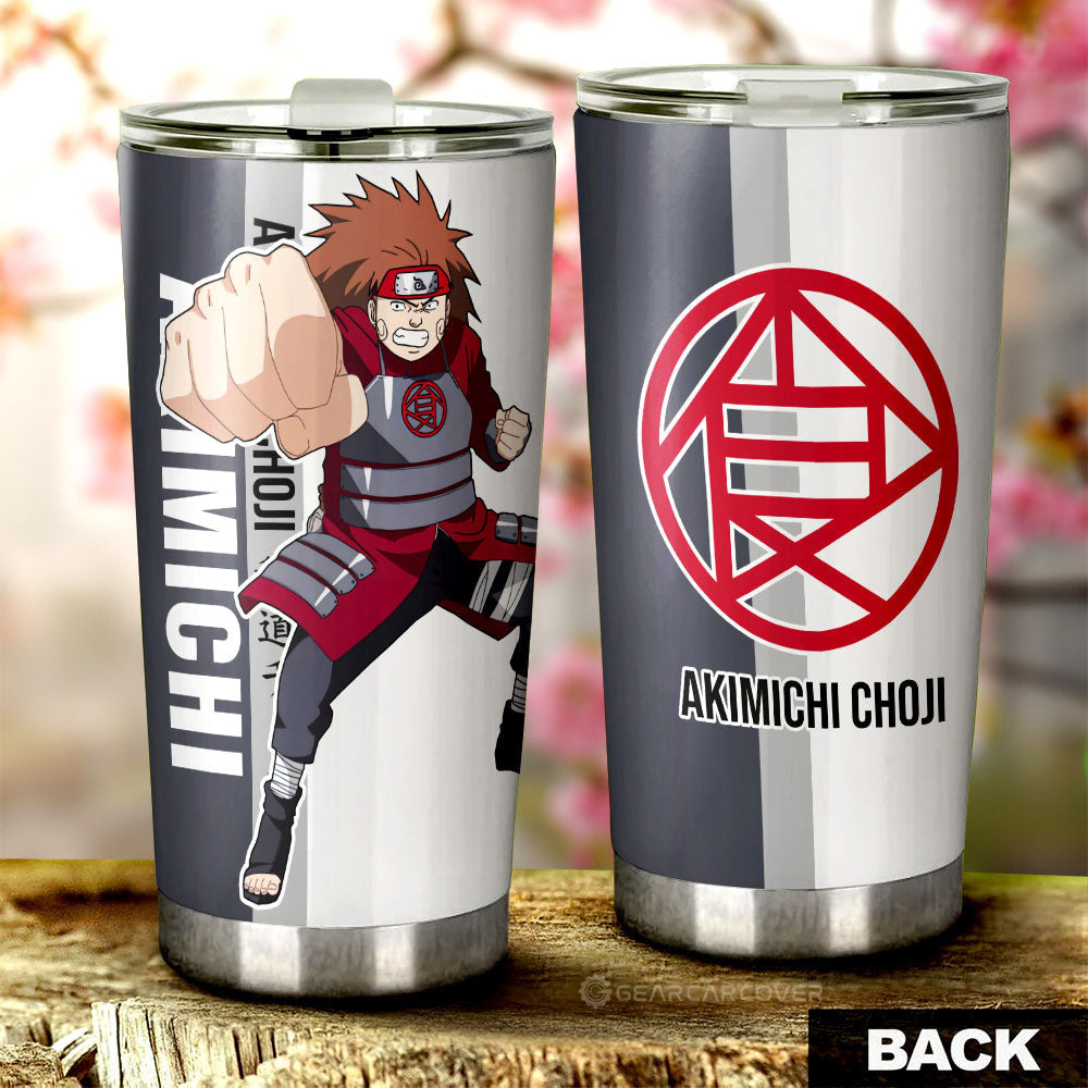 Akimichi Chouji Tumbler Cup Custom Anime Car Accessories - Gearcarcover - 3