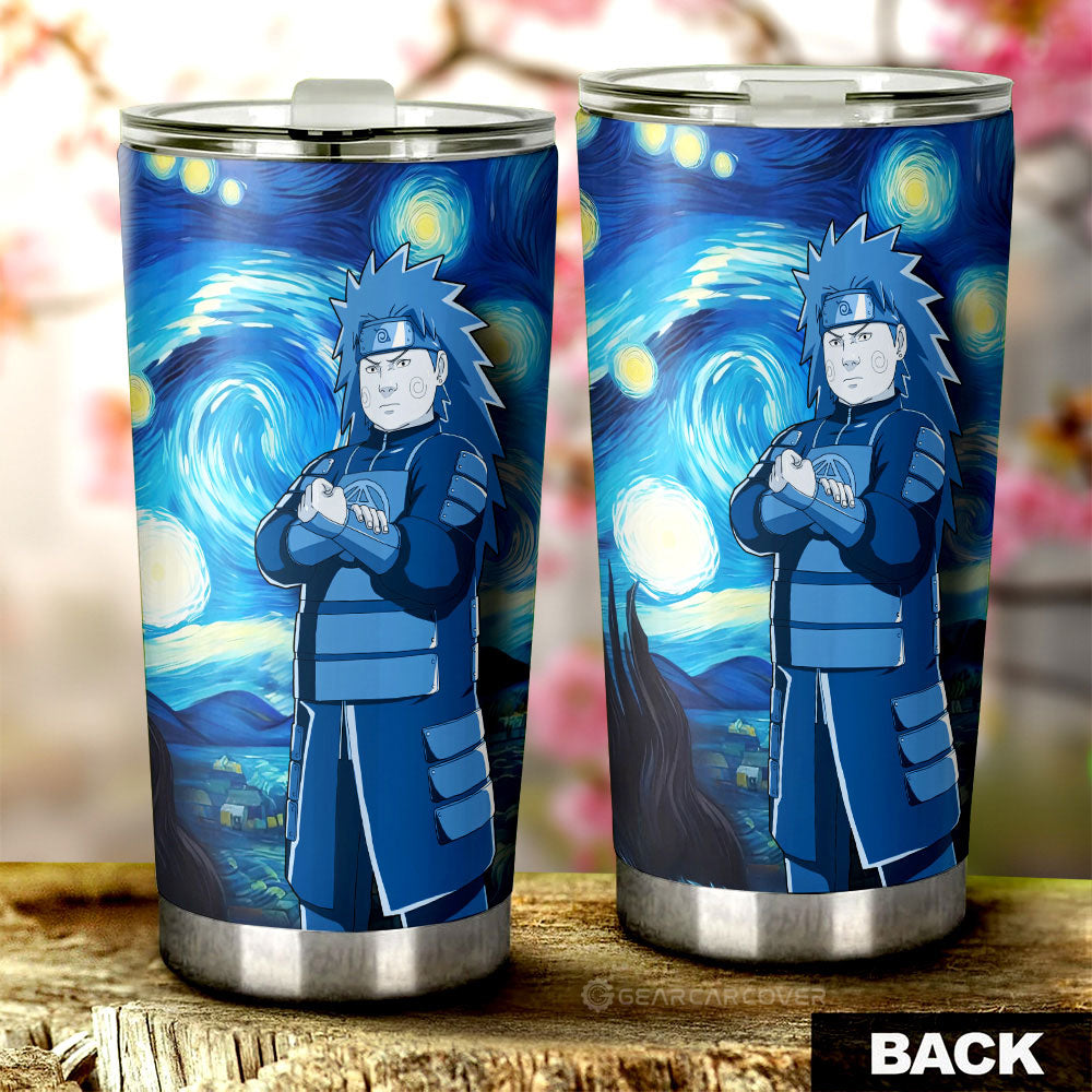 Akimichi Chouji Tumbler Cup Custom Starry Night Styles - Gearcarcover - 2