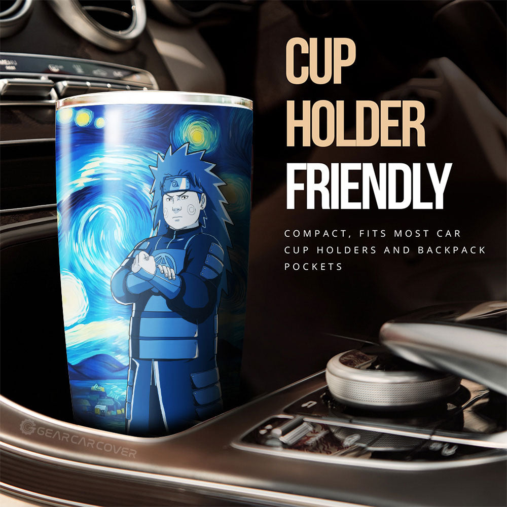 Akimichi Chouji Tumbler Cup Custom Starry Night Styles - Gearcarcover - 3