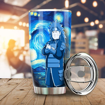 Akimichi Chouji Tumbler Cup Custom Starry Night Styles - Gearcarcover - 1