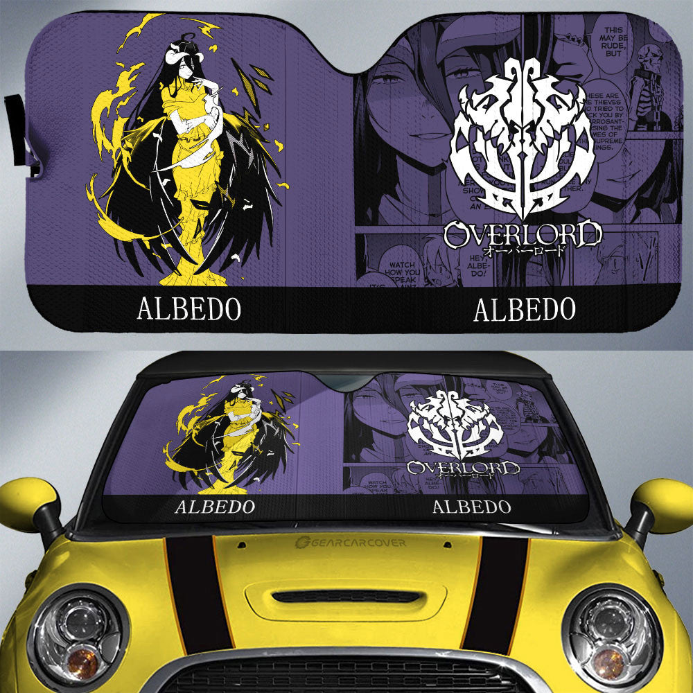 Albedo Car Sunshade Custom Overlord Anime For Car - Gearcarcover - 1