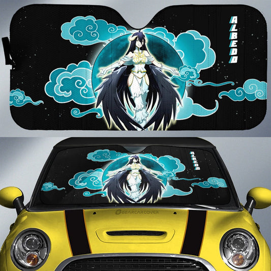 Albedo Car Sunshade Overlord Anime Car Accessories - Gearcarcover - 1