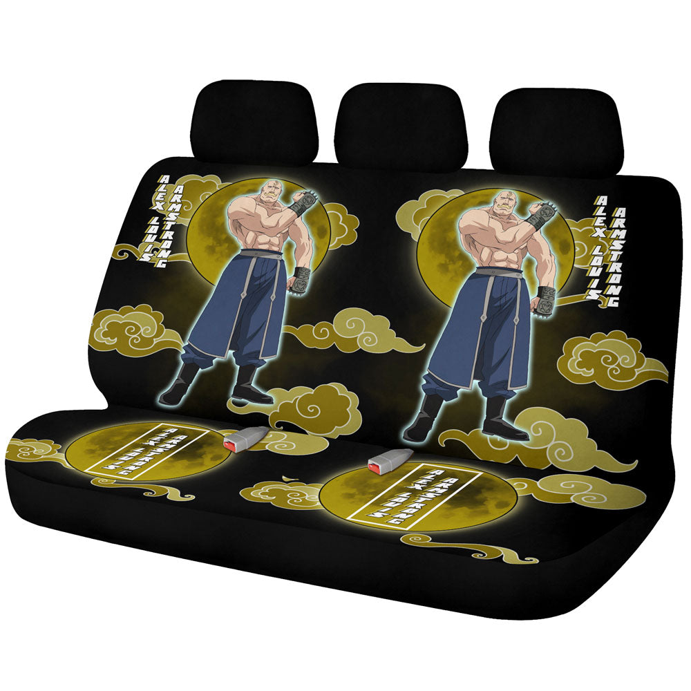 Alex Louis Armstrong Car Back Seat Covers Custom Car Accessories - Gearcarcover - 1