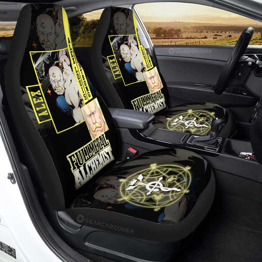 Alex Louis Armstrong Car Seat Covers Custom - Gearcarcover - 1