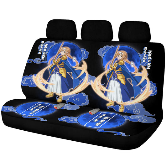 Alice Zuberg Car Back Seat Covers Custom Car Accessories - Gearcarcover - 1