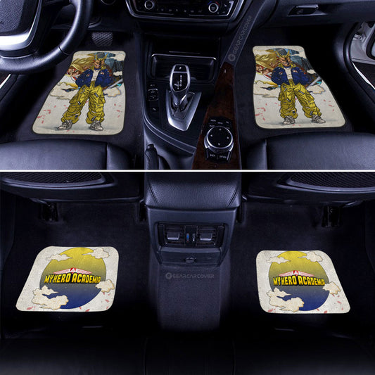 All Might Car Floor Mats Anime Collection - Gearcarcover - 2