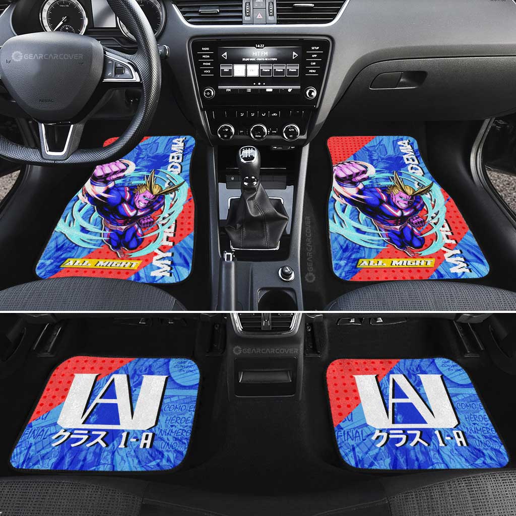 All Might Car Floor Mats Custom Car Accessories - Gearcarcover - 2