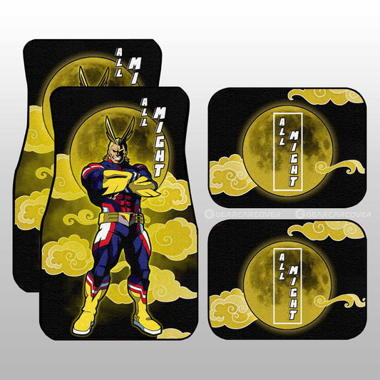 All Might Car Floor Mats Custom Car Interior Accessories - Gearcarcover - 1