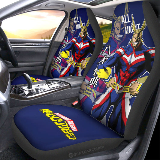 All Might Car Seat Covers Custom Car Accessories For Fans - Gearcarcover - 2