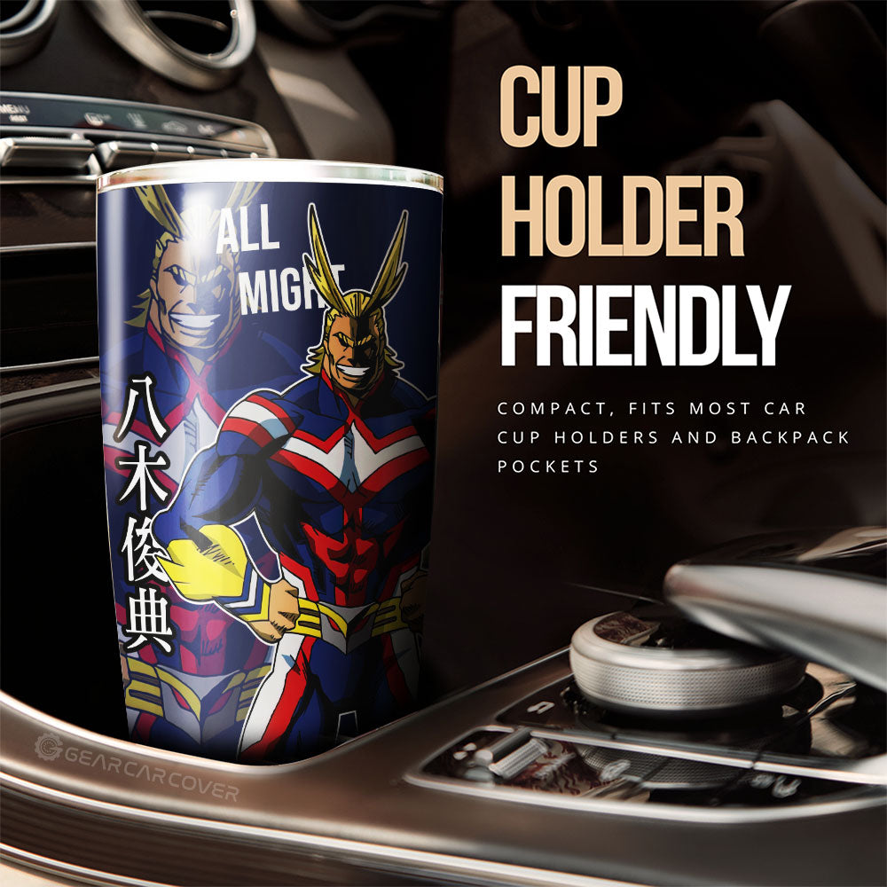 All Might Tumbler Cup Custom Car Accessories For Fans - Gearcarcover - 2