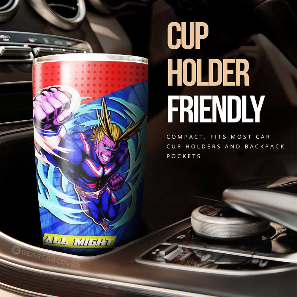 All Might Tumbler Cup Custom Car Accessories - Gearcarcover - 2