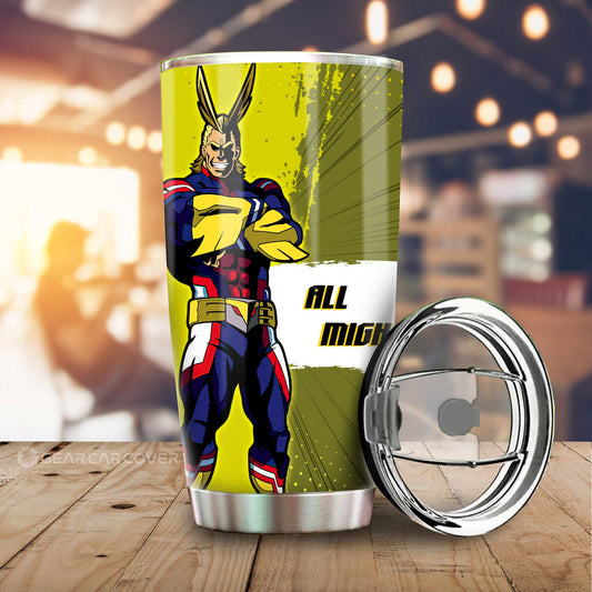 All Might Tumbler Cup Custom For Fans - Gearcarcover - 1