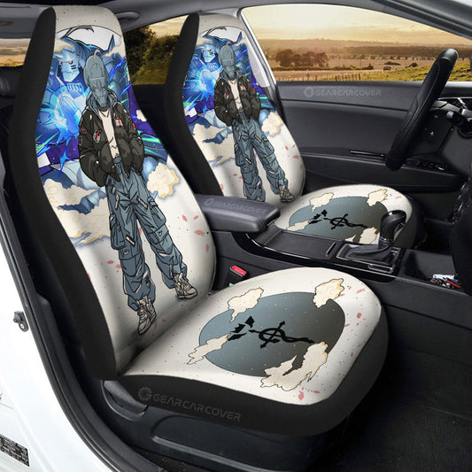 Alphonse Elric Car Seat Covers Anime Collection - Gearcarcover - 2