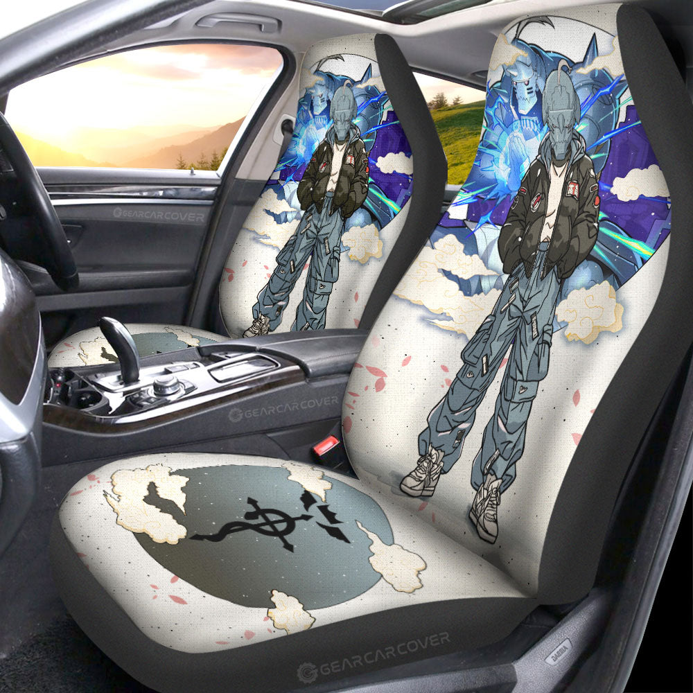 Alphonse Elric Car Seat Covers Anime Collection - Gearcarcover - 1