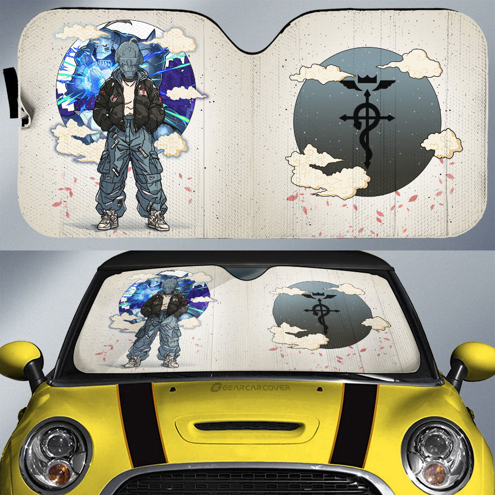 Alphonse Elric Car Sunshade Anime Collection - Gearcarcover - 1