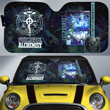 Alphonse Elric Car Sunshade Custom - Gearcarcover - 1