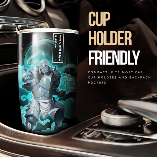 Alphonse Elric Tumbler Cup Custom Car Interior Accessories - Gearcarcover - 2