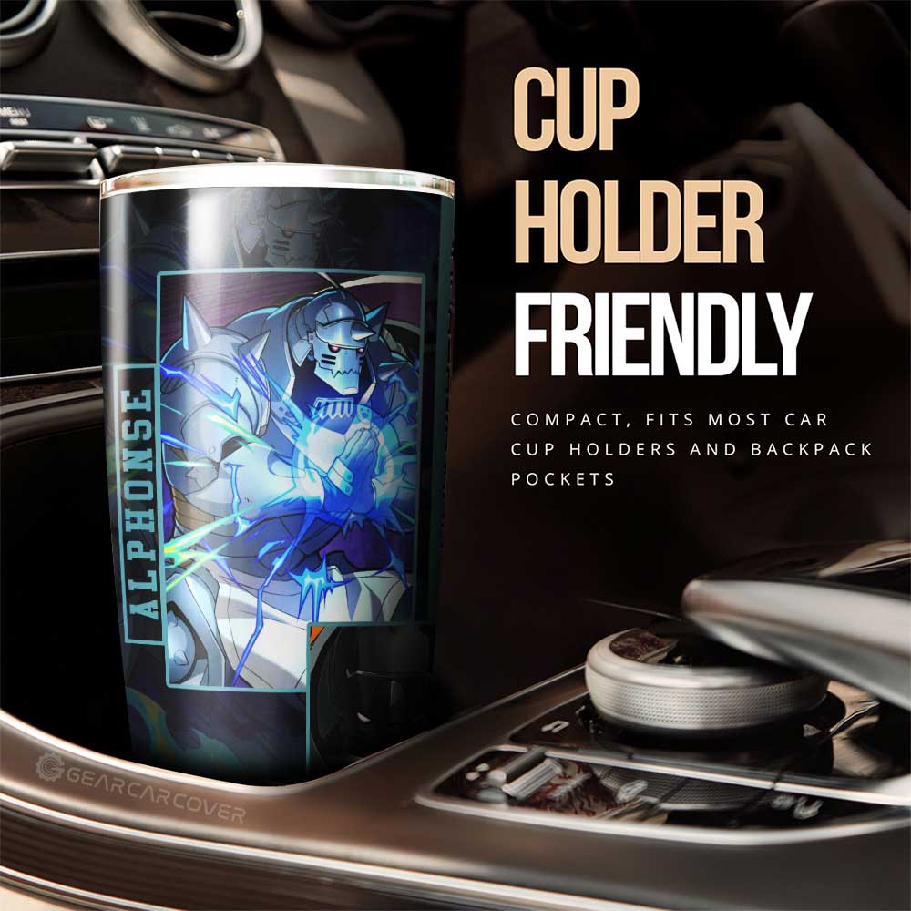 Alphonse Elric Tumbler Cup Custom - Gearcarcover - 2