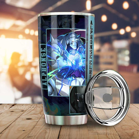 Alphonse Elric Tumbler Cup Custom - Gearcarcover - 1