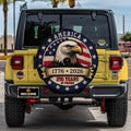 America 250 Years of Freedom Spare Tire Cover With Camera Hole - Gearcarcover - 1
