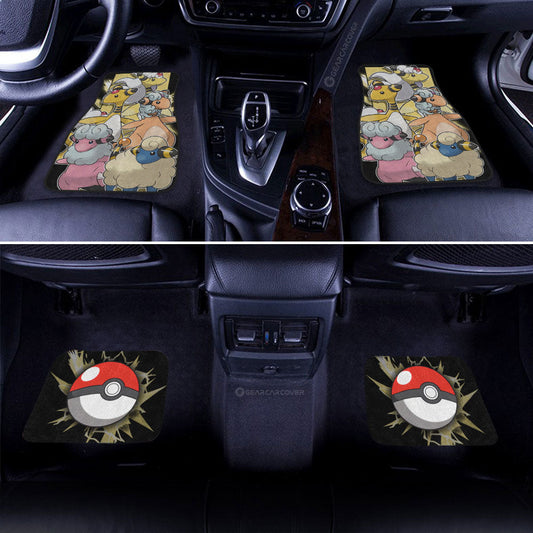 Ampharos Car Floor Mats Custom Car Accessories For Fans - Gearcarcover - 2
