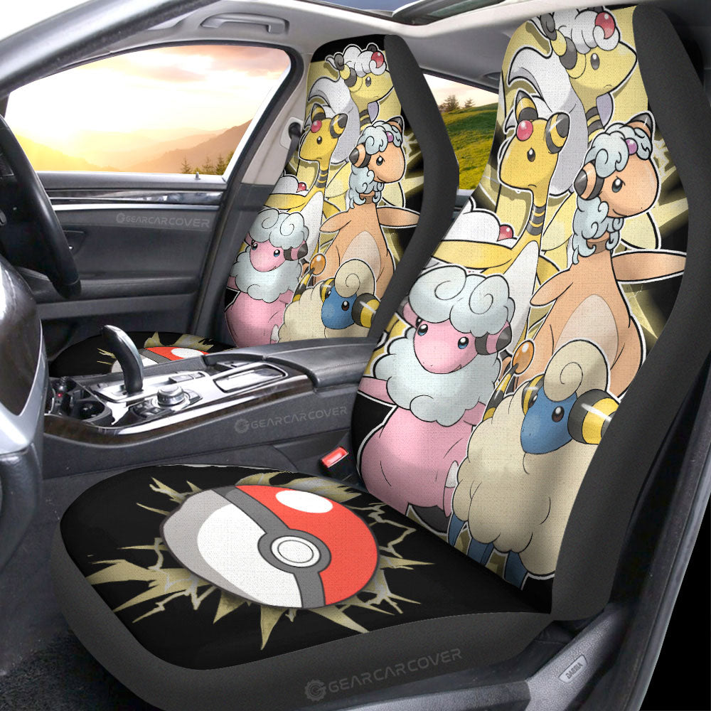 Ampharos Car Seat Covers Custom Car Accessories For Fans - Gearcarcover - 1