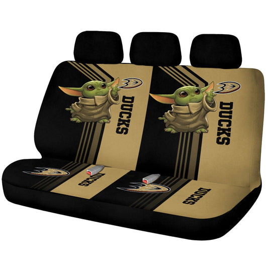 Anaheim Ducks Car Back Seat Covers Custom Car Accessories - Gearcarcover - 1