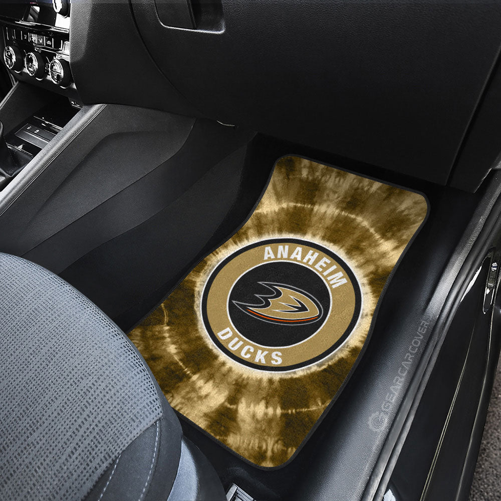 Anaheim Ducks Car Floor Mats Custom Tie Dye Car Accessories - Gearcarcover - 3