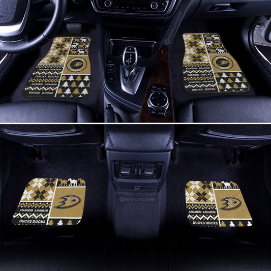 Anaheim Ducks Car Floor Mats Custom Ugly Style Car Accessories - Gearcarcover - 2