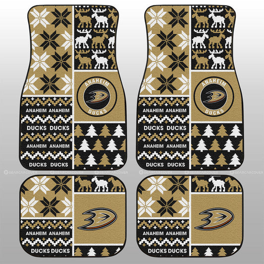 Anaheim Ducks Car Floor Mats Custom Ugly Style Car Accessories - Gearcarcover - 1