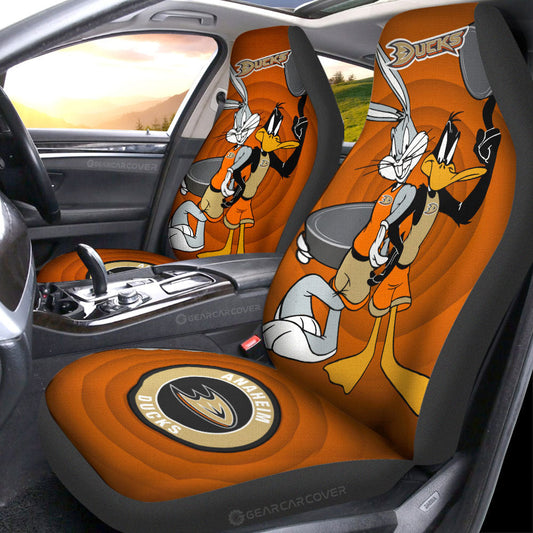 Anaheim Ducks Car Seat Covers Custom Car Accessories - Gearcarcover - 1
