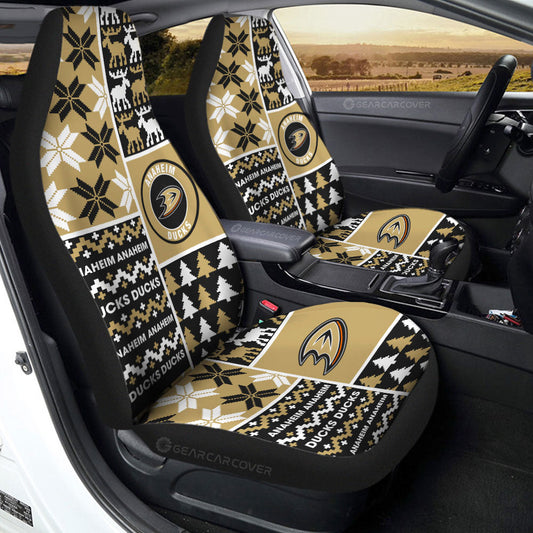 Anaheim Ducks Car Seat Covers Custom Ugly Style Car Accessories - Gearcarcover - 2