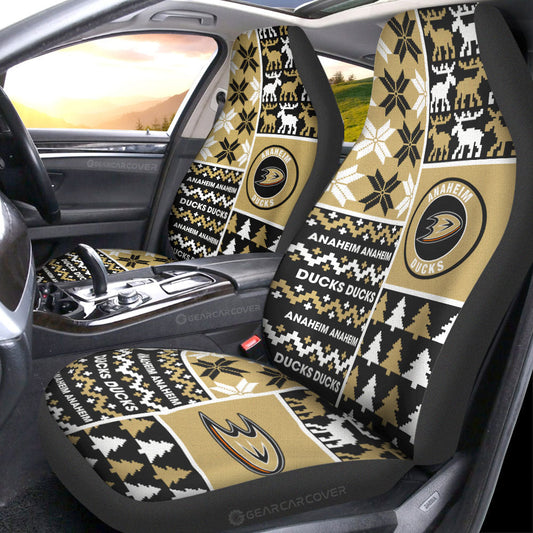 Anaheim Ducks Car Seat Covers Custom Ugly Style Car Accessories - Gearcarcover - 1