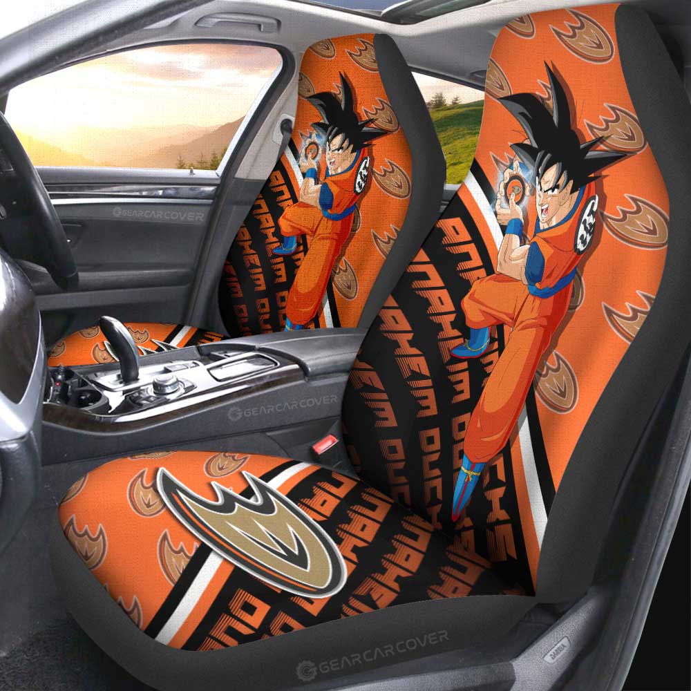 Anaheim Ducks Car Seat Covers Goku Car Decorations For Fans - Gearcarcover - 2