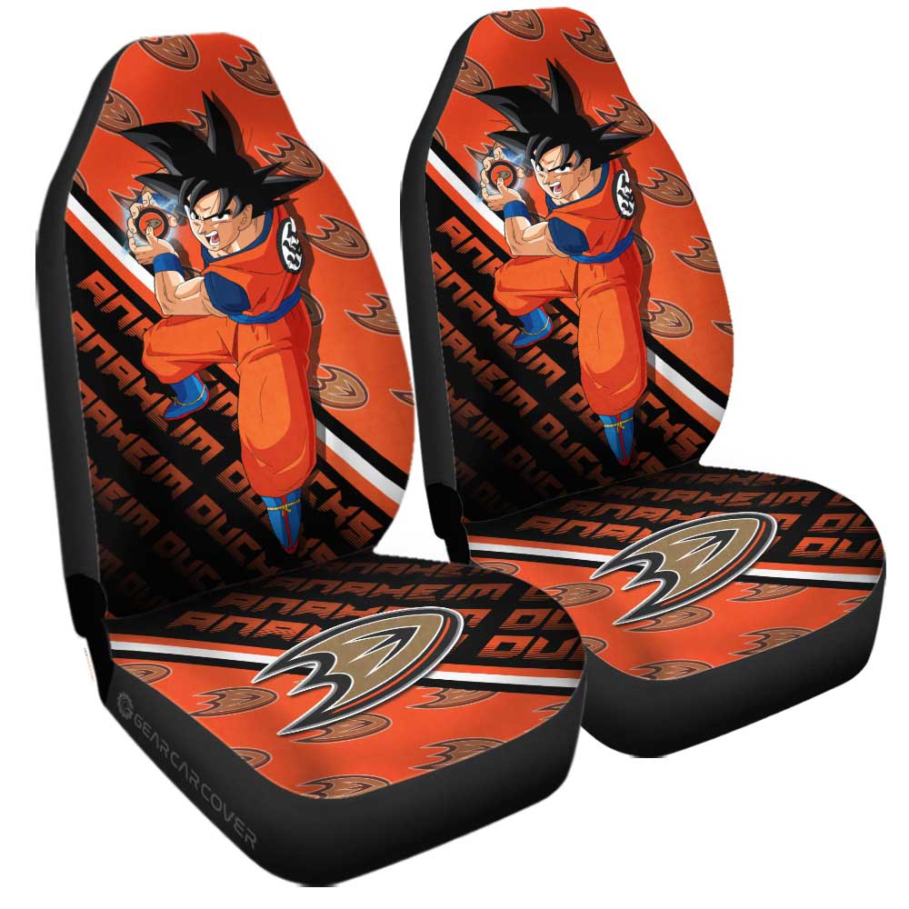 Anaheim Ducks Car Seat Covers Goku Car Decorations For Fans - Gearcarcover - 3