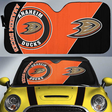 Anaheim Ducks Car Sunshade Custom Car Accessories For Fans - Gearcarcover - 1
