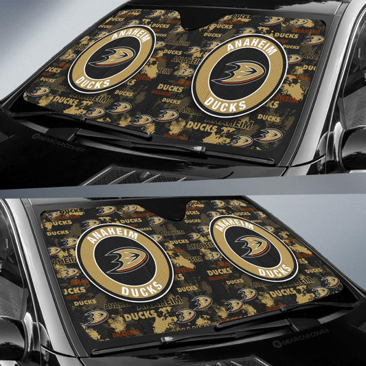 Anaheim Ducks Car Sunshade Custom Car Accessories - Gearcarcover - 2