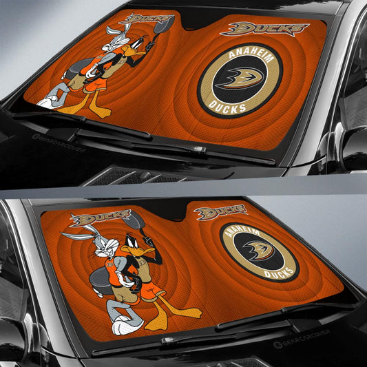 Anaheim Ducks Car Sunshade Custom Car Accessories - Gearcarcover - 2