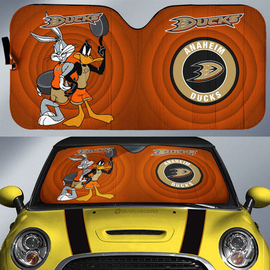 Anaheim Ducks Car Sunshade Custom Car Accessories - Gearcarcover - 1