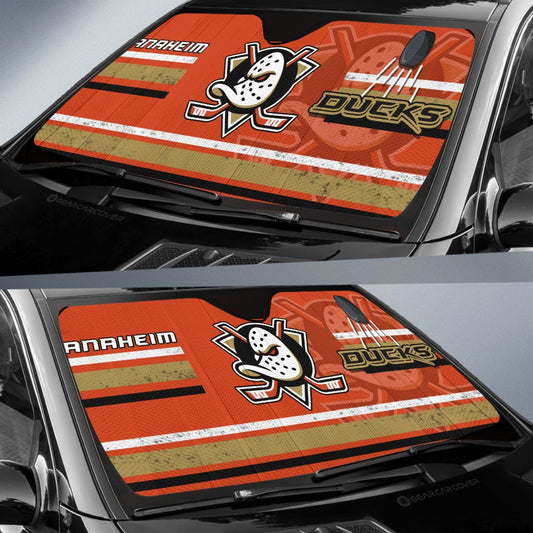 Anaheim Ducks Car Sunshade Custom Car Accessories - Gearcarcover - 2