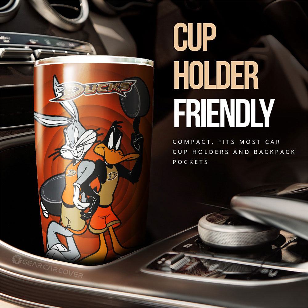 Anaheim Ducks Tumbler Cup Custom Car Accessories - Gearcarcover - 3
