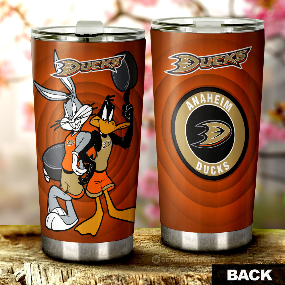 Anaheim Ducks Tumbler Cup Custom Car Accessories - Gearcarcover - 1
