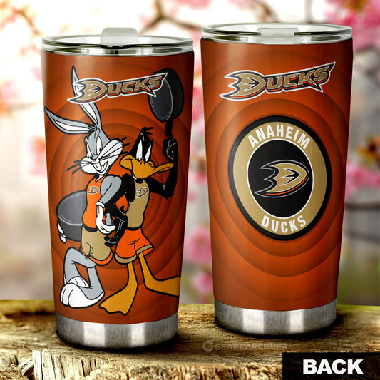 Anaheim Ducks Tumbler Cup Custom Car Accessories - Gearcarcover - 1