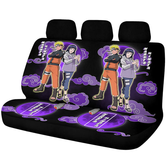 And Hinata Car Back Seat Covers Custom Anime Car Accessories - Gearcarcover - 1